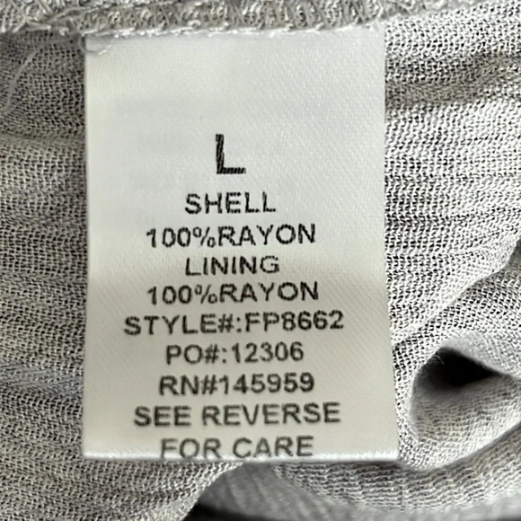 Dress Forum Split Leg Ankle Tie Spaghetti Strap Jumpsuit in Grey - Size Large - Picture 8 of 9